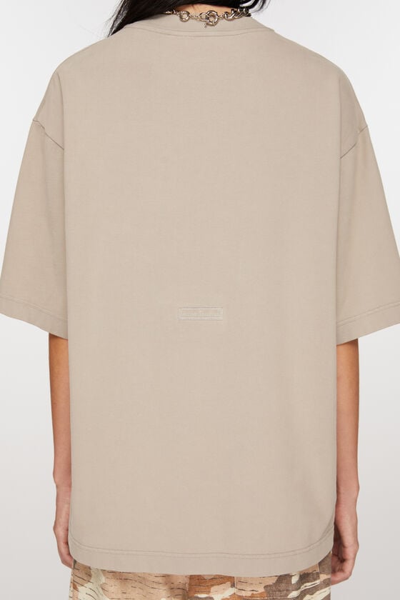 Acne Studios T-Shirt mit Rundhalsausschnitt in lockerer Passform Weihnachtsangebot