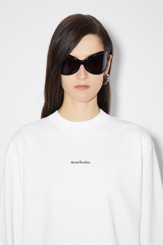 Acne Studios Langärmliges Logo-T-Shirt Vatertagsangebot