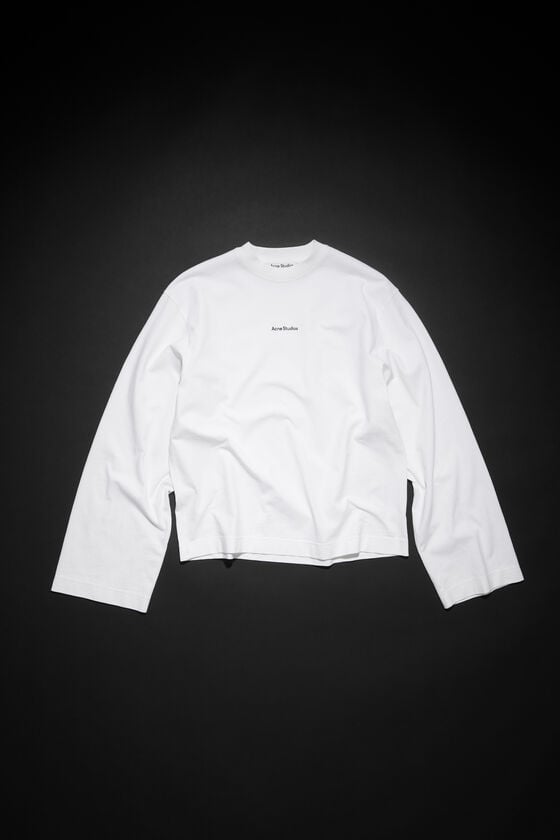 Acne Studios Langärmliges Logo-T-Shirt Vatertagsangebot