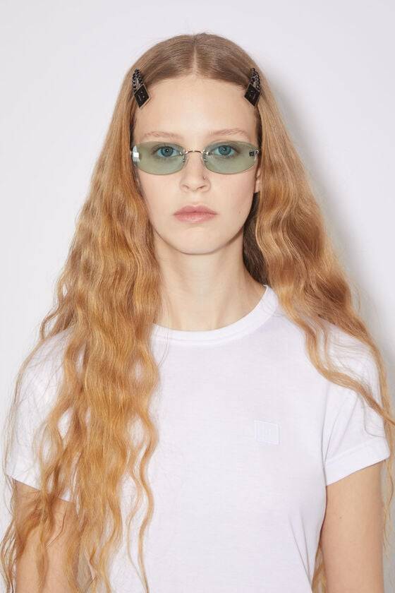 Acne Studios T-Shirt mit Rundhalsausschnitt Unisex Lagerräumung