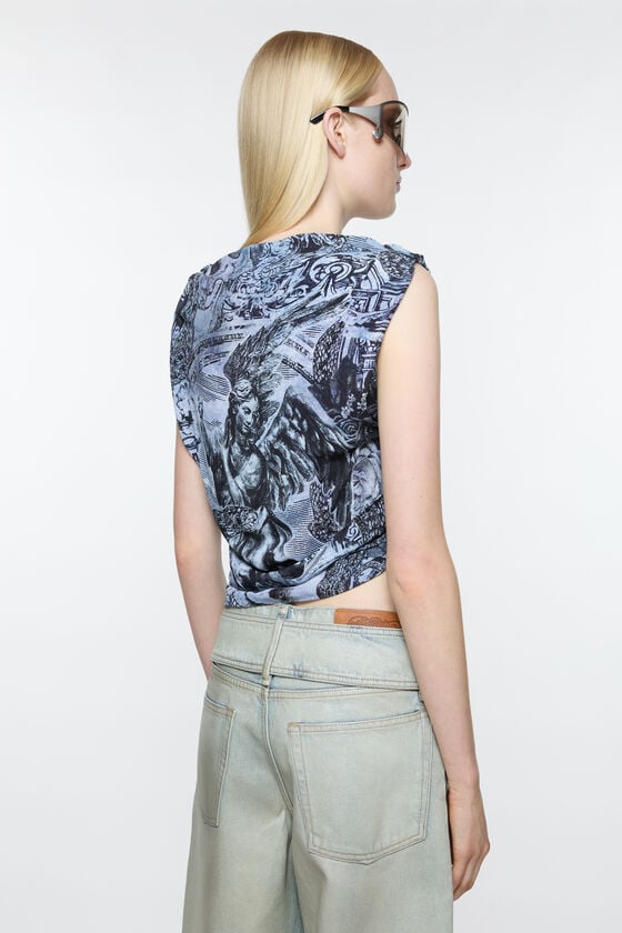 Acne Studios Bedruckte Bluse Bestseller