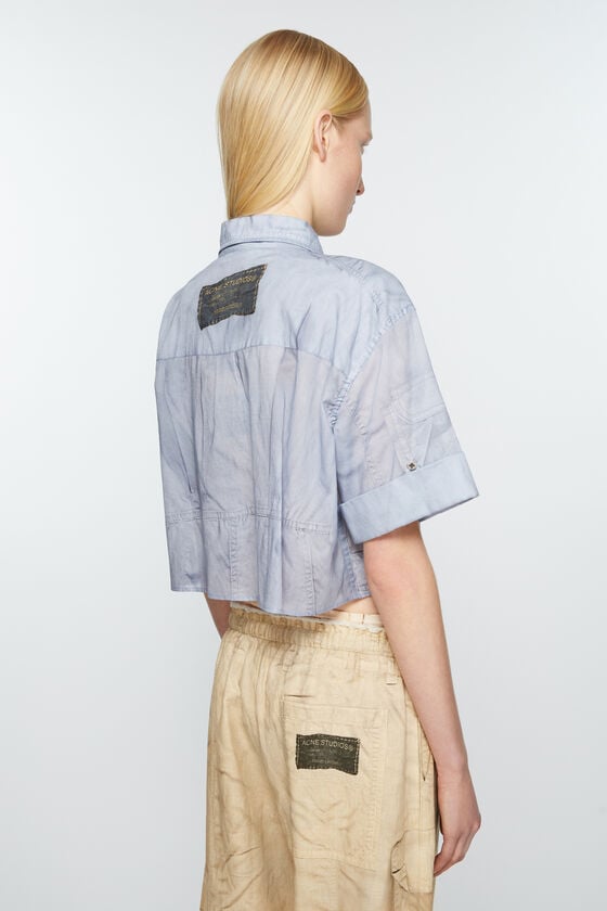 Acne Studios Bedrucktes Hemd mit Knopfleiste Sonderangebote