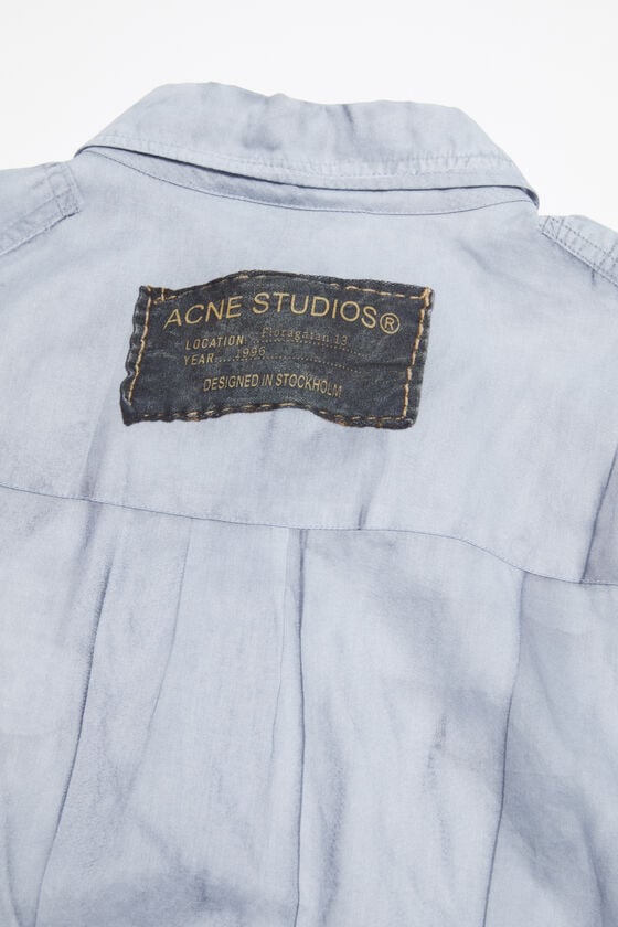 Acne Studios Bedrucktes Hemd mit Knopfleiste Sonderangebote