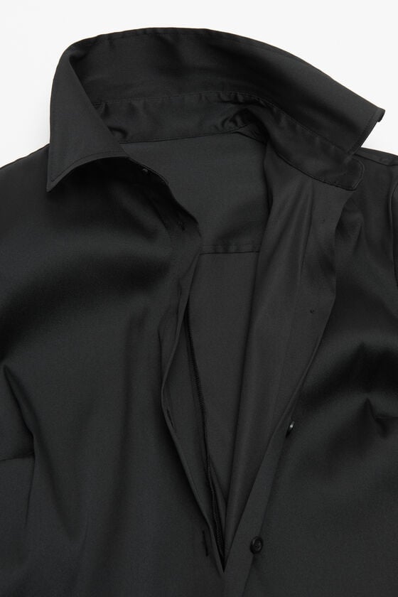 Acne Studios Asymmetric button-up shirt Laufsteg-Show Super Sparpreis