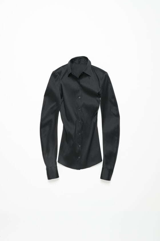 Acne Studios Asymmetric button-up shirt Laufsteg-Show Super Sparpreis