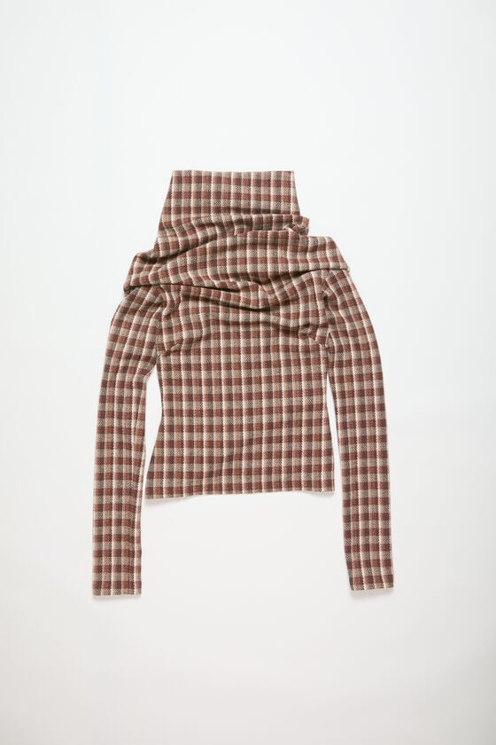 Acne Studios High neckline blouse Laufsteg-Show Wochenangebot