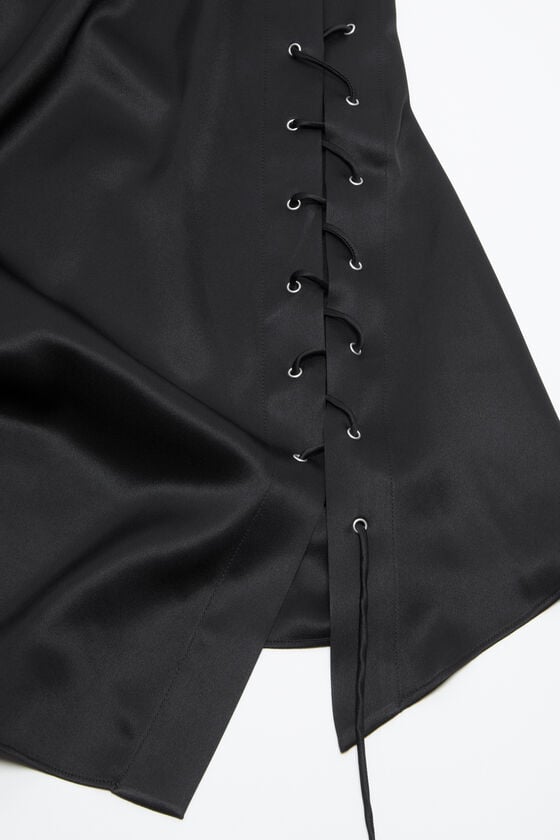 Acne Studios Wickelbluse mit Fransen Kostenlose Rückgabe