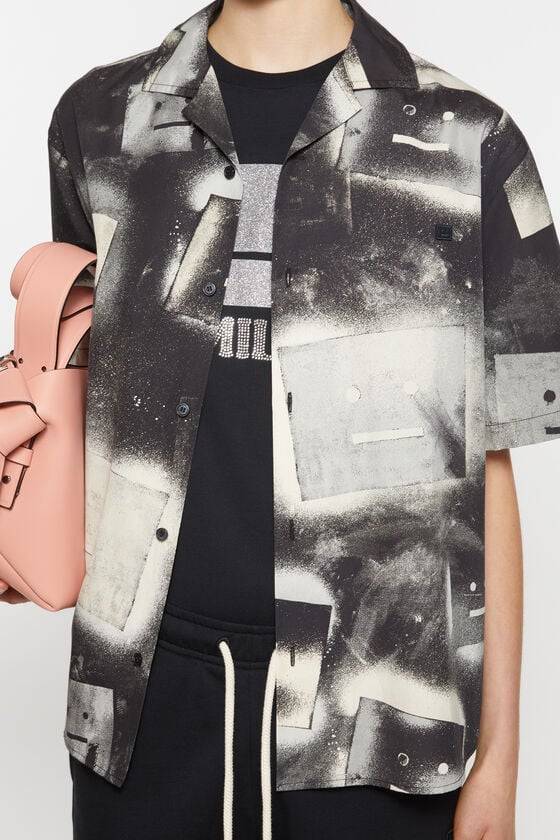 Acne Studios Bedrucktes Hemd mit Knopfleiste Unisex JETZT KAUFEN