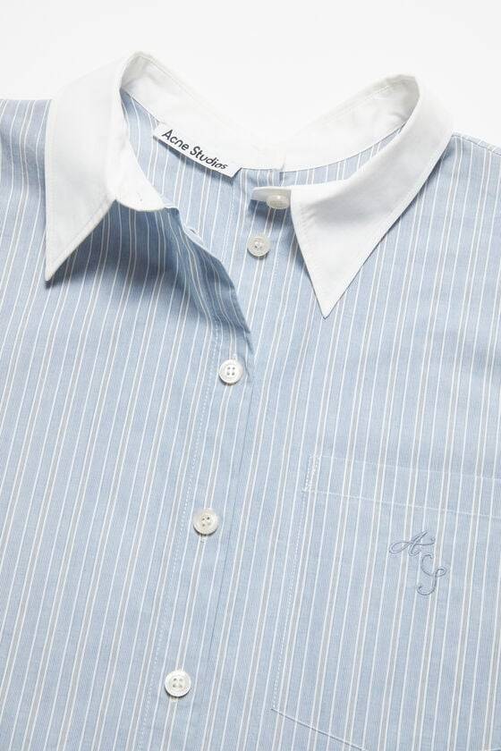 Acne Studios Gestreiftes Hemd Letzter Tag