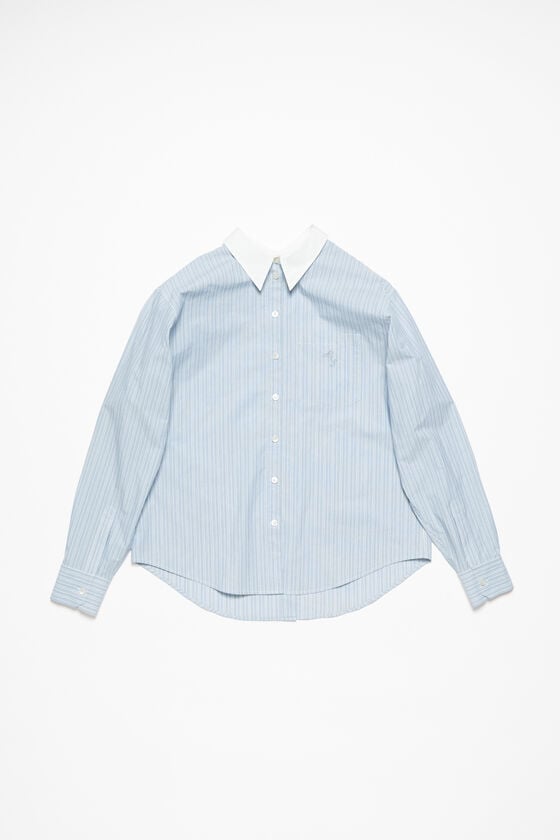 Acne Studios Gestreiftes Hemd Letzter Tag