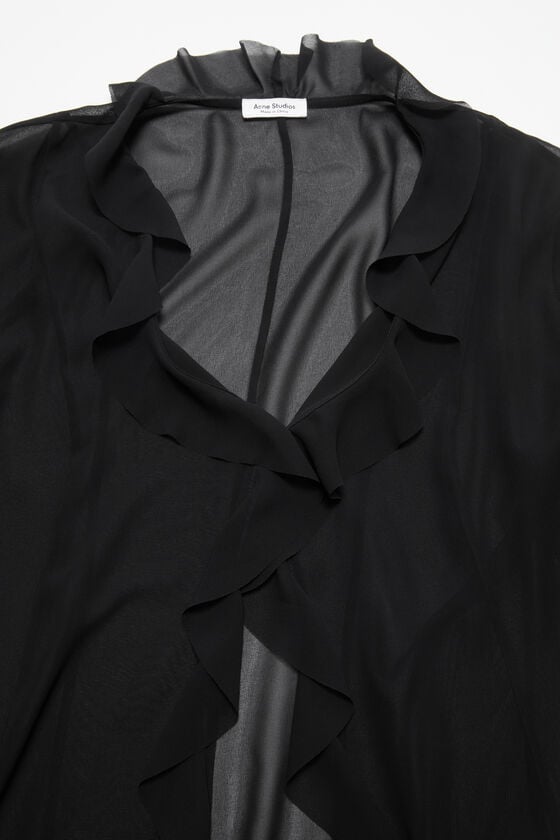 Acne Studios Bluse mit Rüschen Bis zu 60% Rabatt