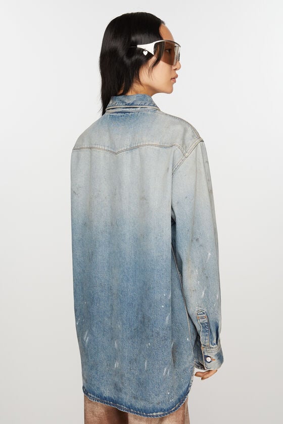 Acne Studios Jeanshemd – entspannte Passform Bis zu 65% Rabatt