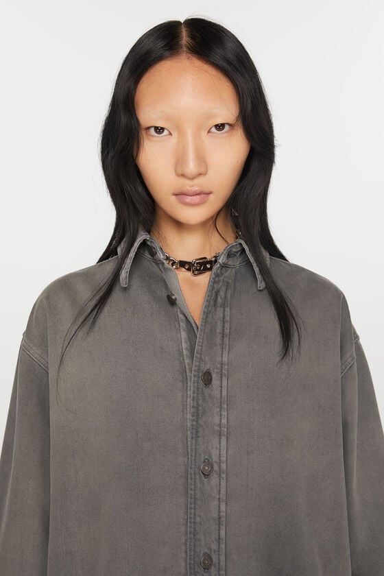 Acne Studios Jeanshemd in lockerer Passform Nur für heute
