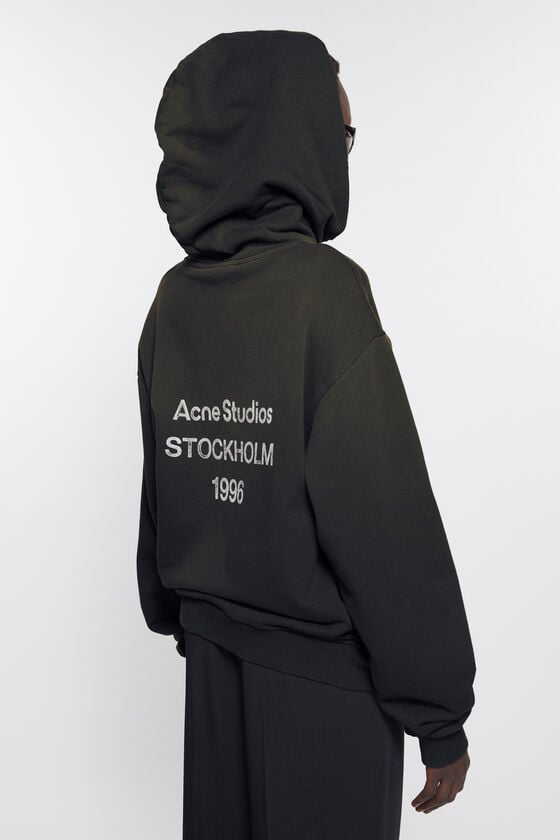 Acne Studios Kapuzenpullover mit Logo 50% Rabatt mit kostenlosem Versand