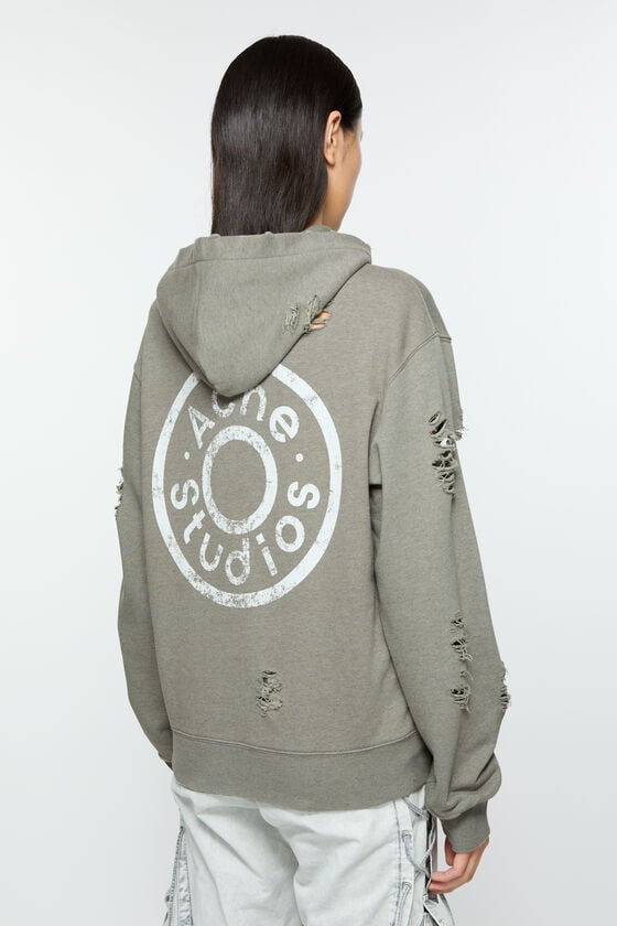 Acne Studios Hooded zipper sweater Kostenloser Versand international