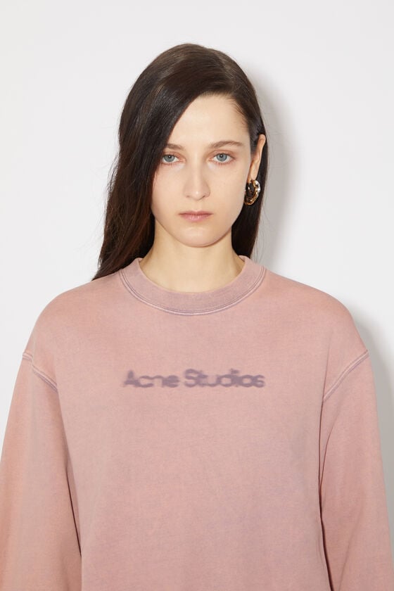 Acne Studios Pullover mit verschwommenem Logo im Angebot