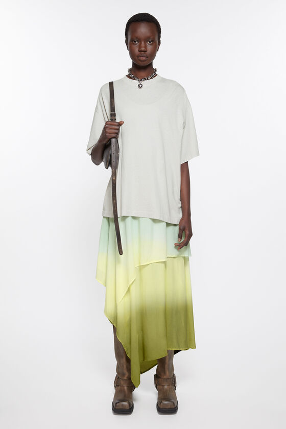 Acne Studios Mehrlagiges T-Shirt-Kleid
