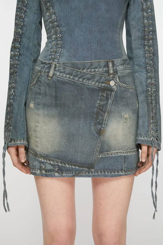 Acne Studios Bedrucktes Kleid Neueste Mode