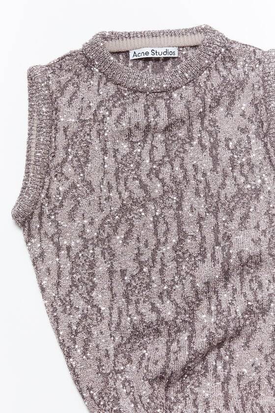 Acne Studios Jacquard-Strickkleid Laufsteg-Show Exklusive Angebote