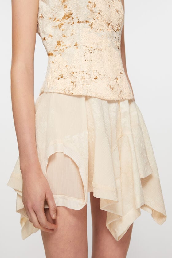 Acne Studios Ärmelloses Kleid mit Print Laufsteg-Show Bestseller
