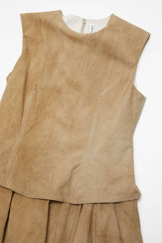 Acne Studios Ärmelloses Kleid Laufsteg-Show Saisonale Angebote