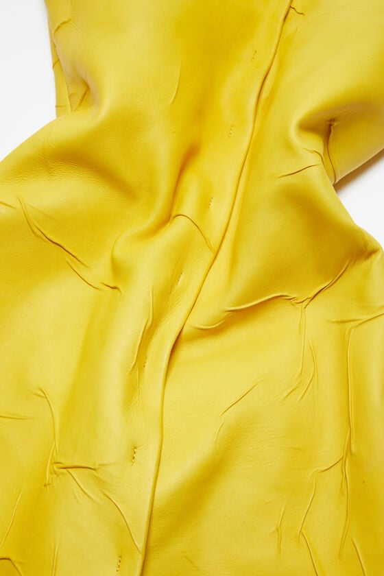 Acne Studios Bustierkleid aus Leder Laufsteg-Show Räumungsverkauf