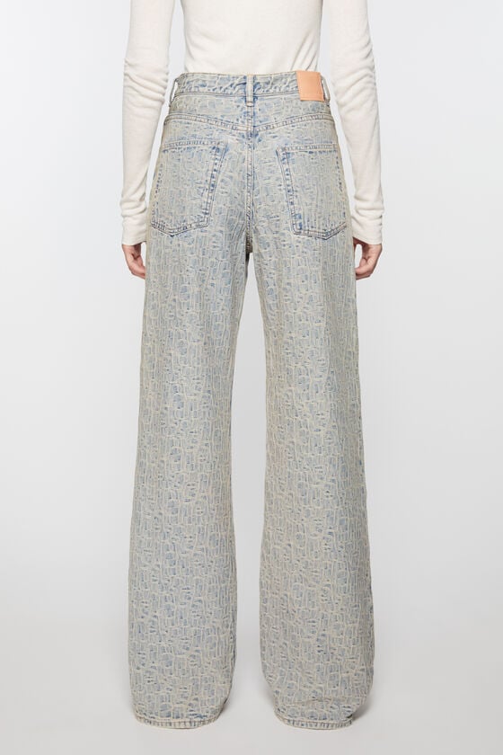 Acne Studios Jeans mit entspannter Passform – 2022-Monogramm 50% Rabatt mit kostenlosem Versand