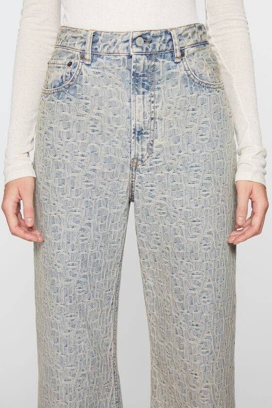 Acne Studios Jeans mit entspannter Passform – 2022-Monogramm 50% Rabatt mit kostenlosem Versand