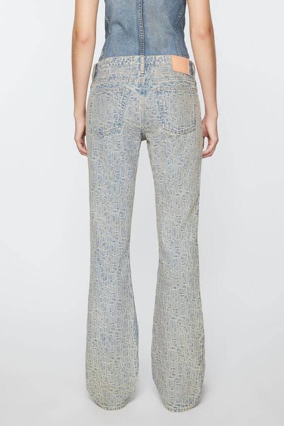 Acne Studios Slim-Fit-Jeans – 2005-Monogramm Clearance-Verkauf