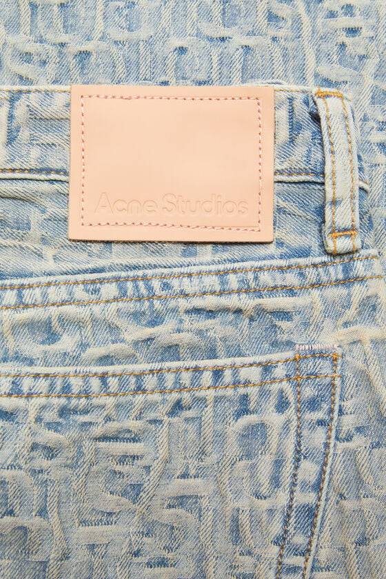Acne Studios Slim-Fit-Jeans – 2005-Monogramm Clearance-Verkauf