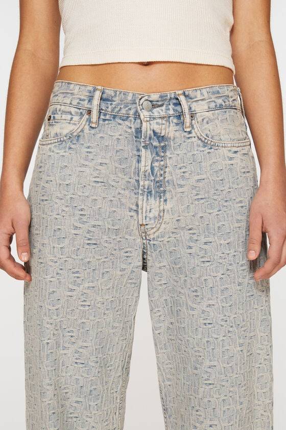 Acne Studios Locker geschnittene Jeans – 1981F Hotsell