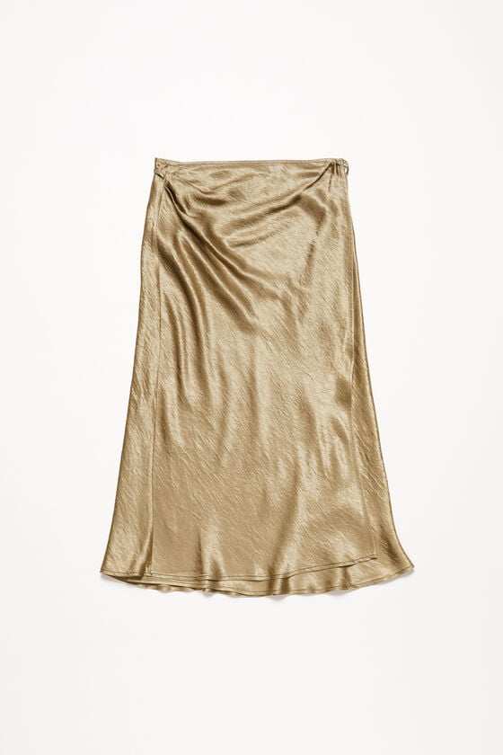 Acne Studios Wickelrock aus Satin Fabrik Onlineshop