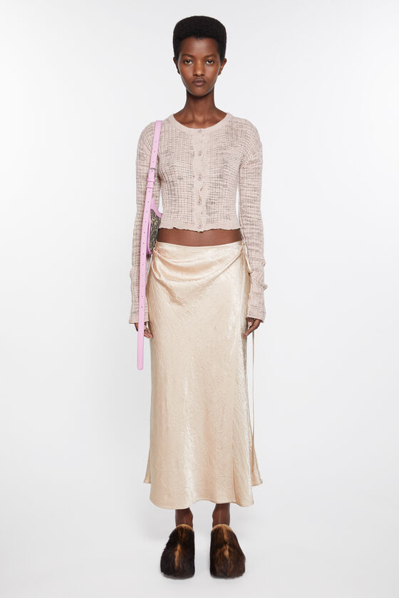 Acne Studios Wickelrock aus Satin Sonderangebot