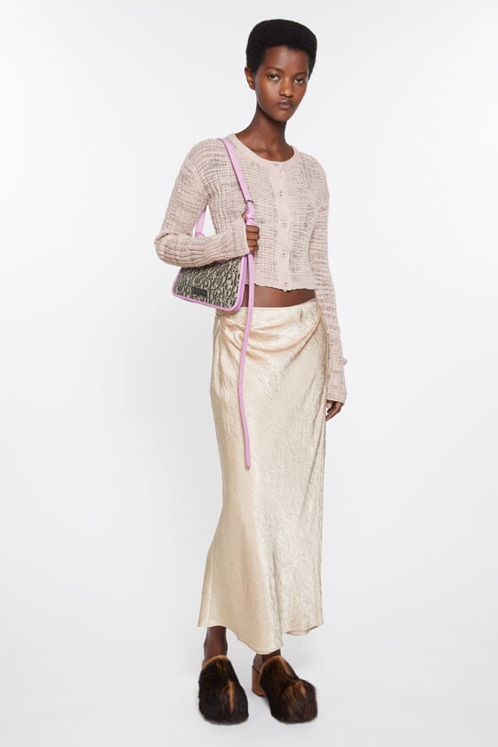 Acne Studios Wickelrock aus Satin Sonderangebot