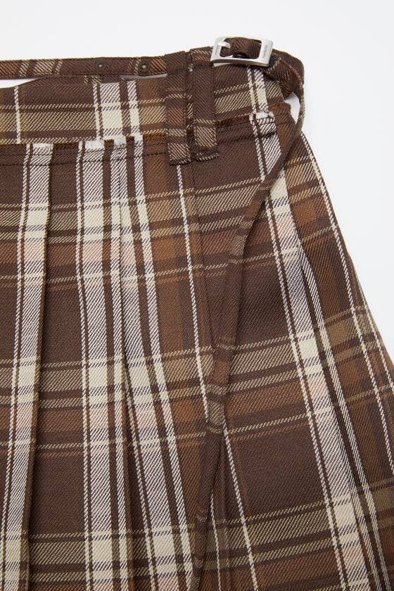 Acne Studios Asymmetrischer Faltenrock Begrenztes Angebot