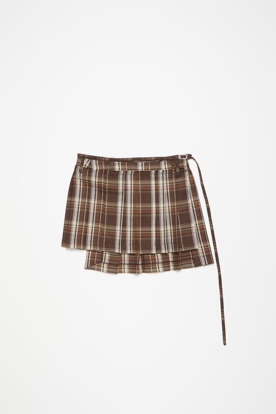 Acne Studios Asymmetrischer Faltenrock Begrenztes Angebot