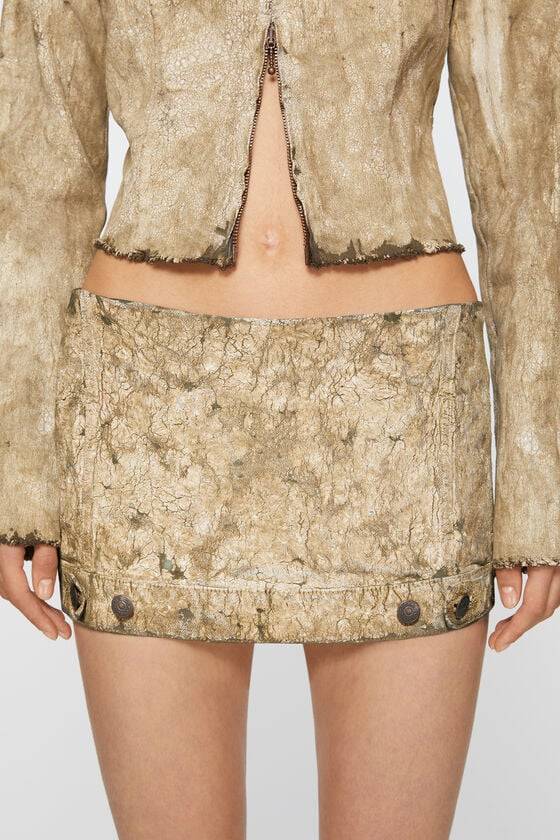 Acne Studios Mikro-Jeansrock Laufsteg-Show Preisnachlass