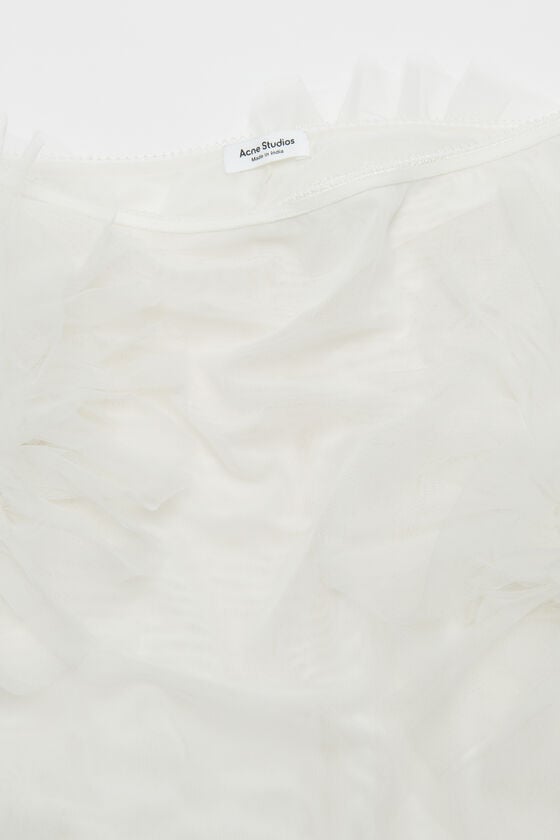 Acne Studios Rüschenrock aus Netzstoff Cyber Monday