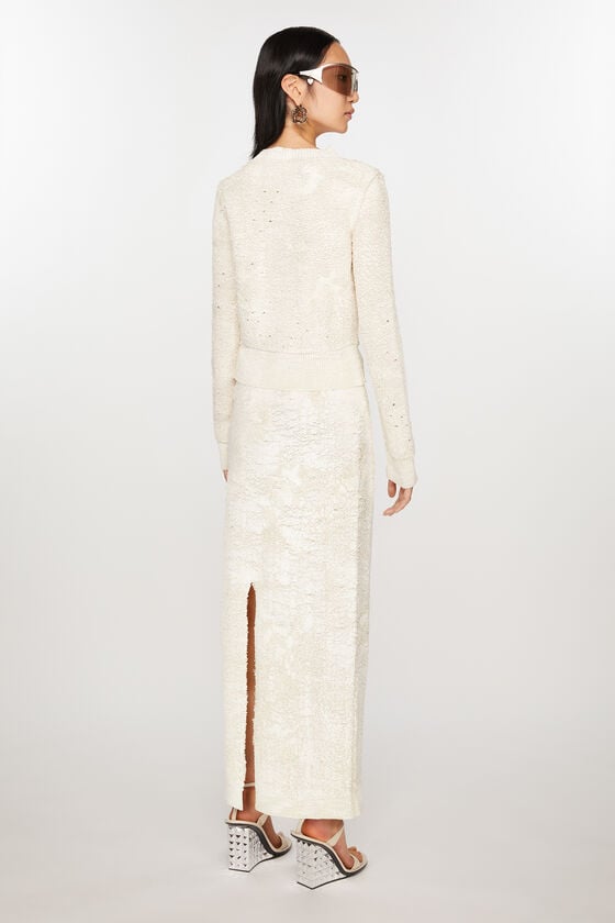 Acne Studios Gewebter Rock Laufsteg-Show Muttertagsangebot