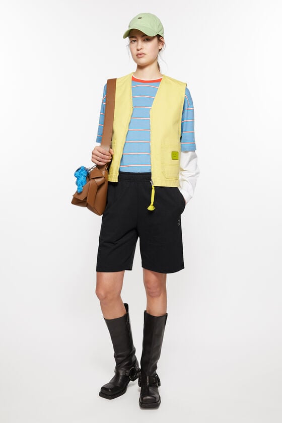 Acne Studios Bedruckte Sweat-Shorts Unisex Große Rabatte