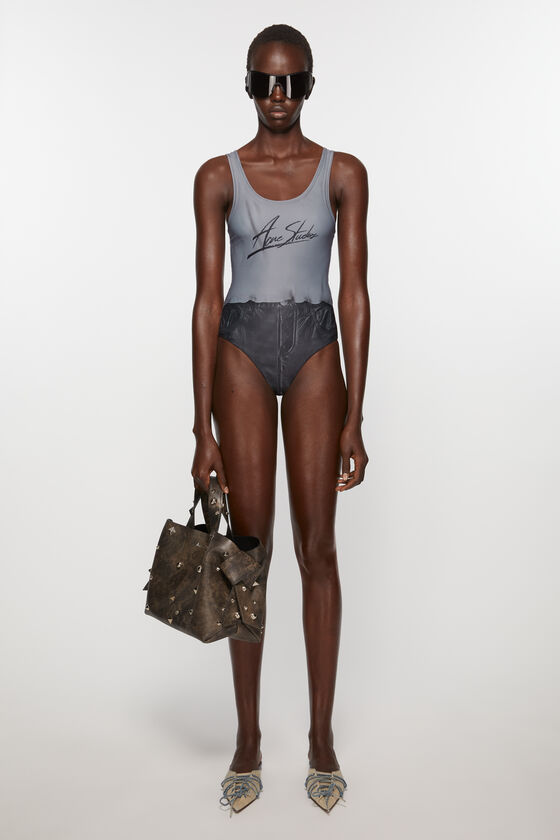 Acne Studios Bedruckter Badeanzug Tägliche Deals