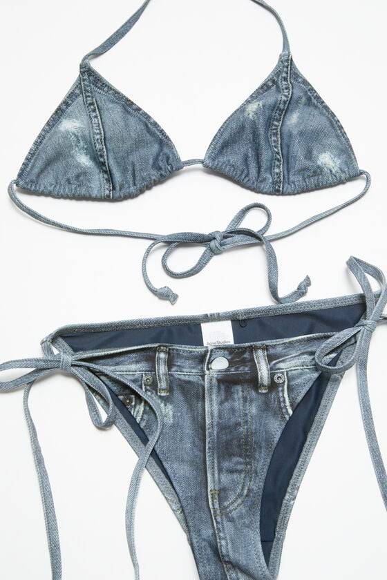 Acne Studios Bedrucktes Bikini-Set Sonderangebote
