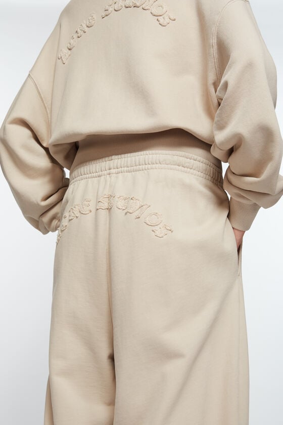 Acne Studios Sweatpants mit Logo Tiefpreis
