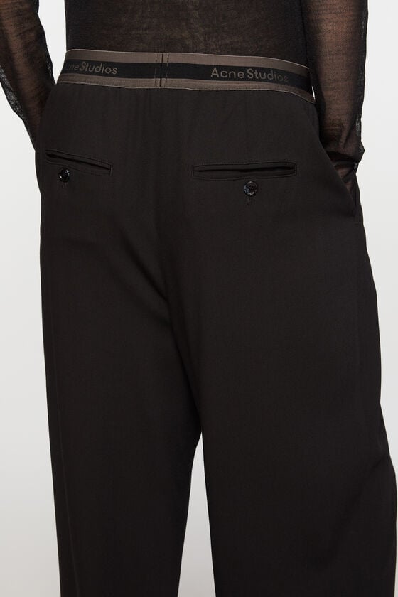 Acne Studios Hose mit Logo-Tape JETZT KAUFEN