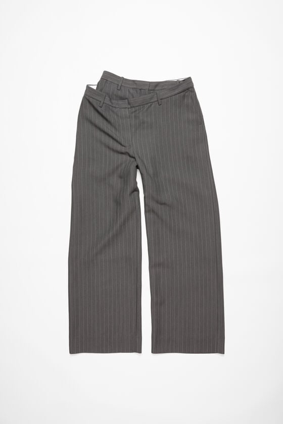 Acne Studios Dekonstruierte Nadelstreifenhose Neueste Stile
