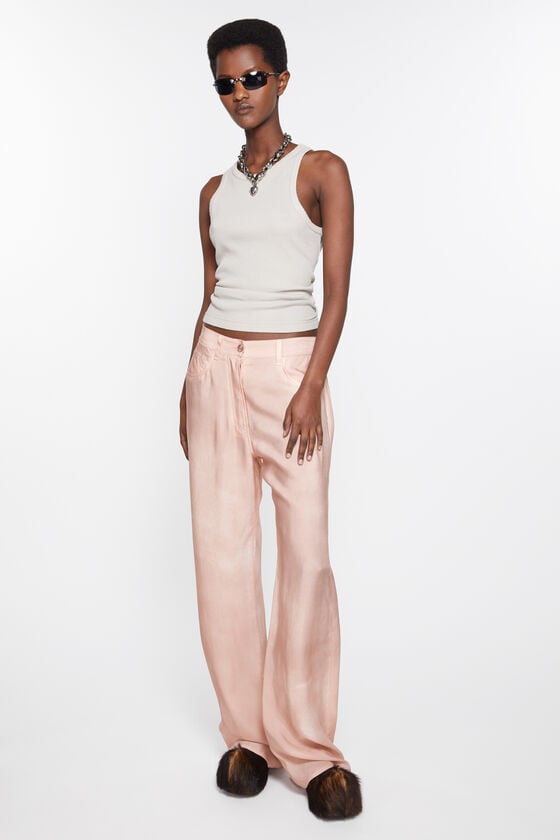 Acne Studios Bedruckte Hose Discount Store für neue Produkte