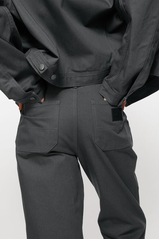 Acne Studios Canvas-Hose mit Patch-Konstruktion Unisex Super Rabatt