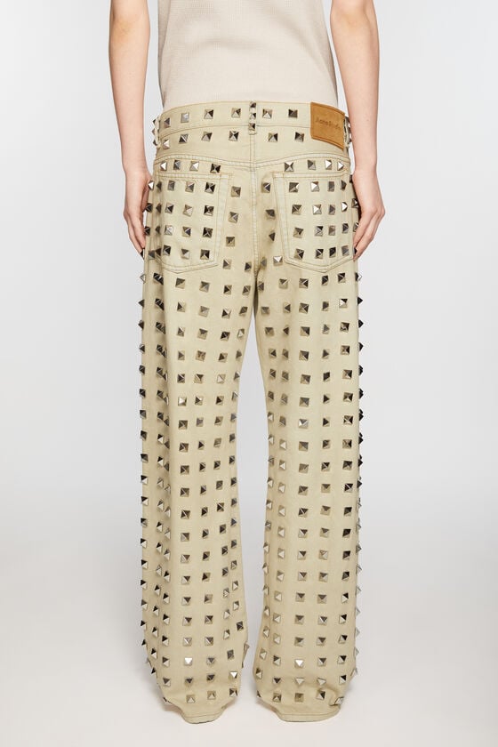 Acne Studios Jeans mit Nieten - Lockere Passform Laufsteg-Show 50% Rabatt für begrenzte Zeit