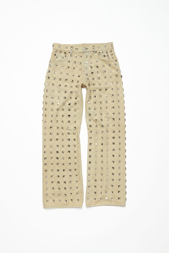 Acne Studios Jeans mit Nieten - Lockere Passform Laufsteg-Show 50% Rabatt für begrenzte Zeit