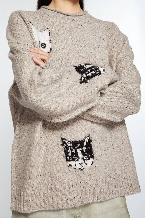 Acne Studios Jacquardpullover Verkauf